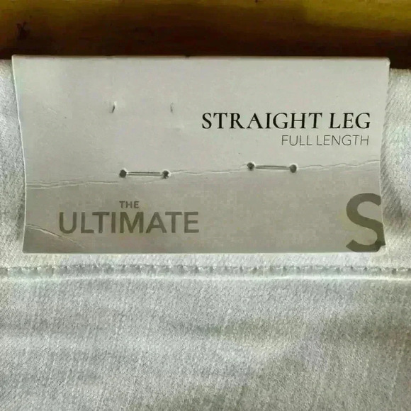 SOFT SURROUNDINGS WHITE STRAIGHT LEG PULL ON JEAN SIZE SMALL INSEAM 30” - Picture 8 of 11